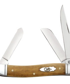 Case Smooth Antique Bone Medium Stockman(CASE58185)