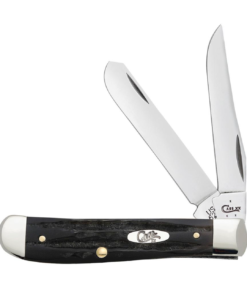 Case Jigged Buffalo Horn Mini Trapper (CASE65016)