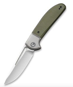 We Knife - Civivi Trailblazer XL Slip Joint Knife OD Green G10 Onlay On Gray Stainless Steel Handle