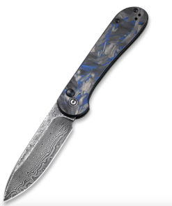 We Knife - Civivi Button Lock Elementum -Carbon Fiber Blue Handle Handle