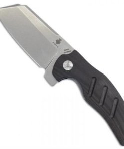 Kizer KI3488A4 C101C Mini Sheepdog Stonewashed S35VN Sheepsfoot Blade, Carbon Fiber Handles