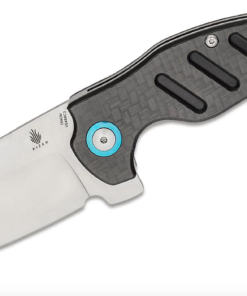Kizer V5488C3 Kizer C01c(XL)  Sheepdog XL Flipper Knife 154CM Satin Blade Carbon Fiber Handles