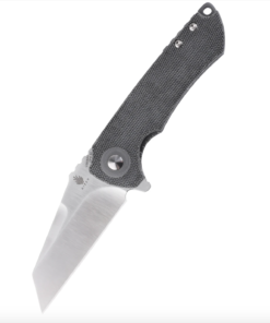 Kizer V3508A2 Mini Critical Knife Black Micarta Handle CPM3V Plain Satin Blade