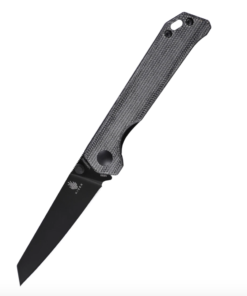 Kizer V3458RN2 Mini Begleiter Folder Knife Black with Black Micarta Handles
