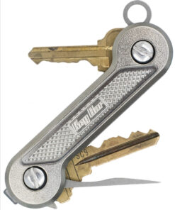 KeyBar KBR204 Titanium Crosshatch KeyBar EDC