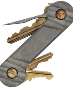 KeyBar KBR224 Titanium Carved KeyBar EDC