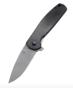 Kizer Gemini V3471N3 Stonewash with Black Micarta Knife