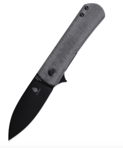 Kizer Ki3525A4 Yorkie Black Blade with Black Micarta Handle
