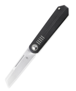 Kizer Ki3570A1 Lundquist De L'Orme Liner Lock Knife Black G-10