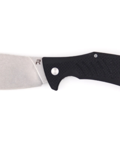 REVO Knives Ness Stonewashed Blade with Black G10 Handles Liner Lock Knife