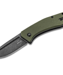 Boker Knives Boker Plus 01BO798 Worldwide 2.0 Black Stonewash Finish Blade with Green G10 Handles