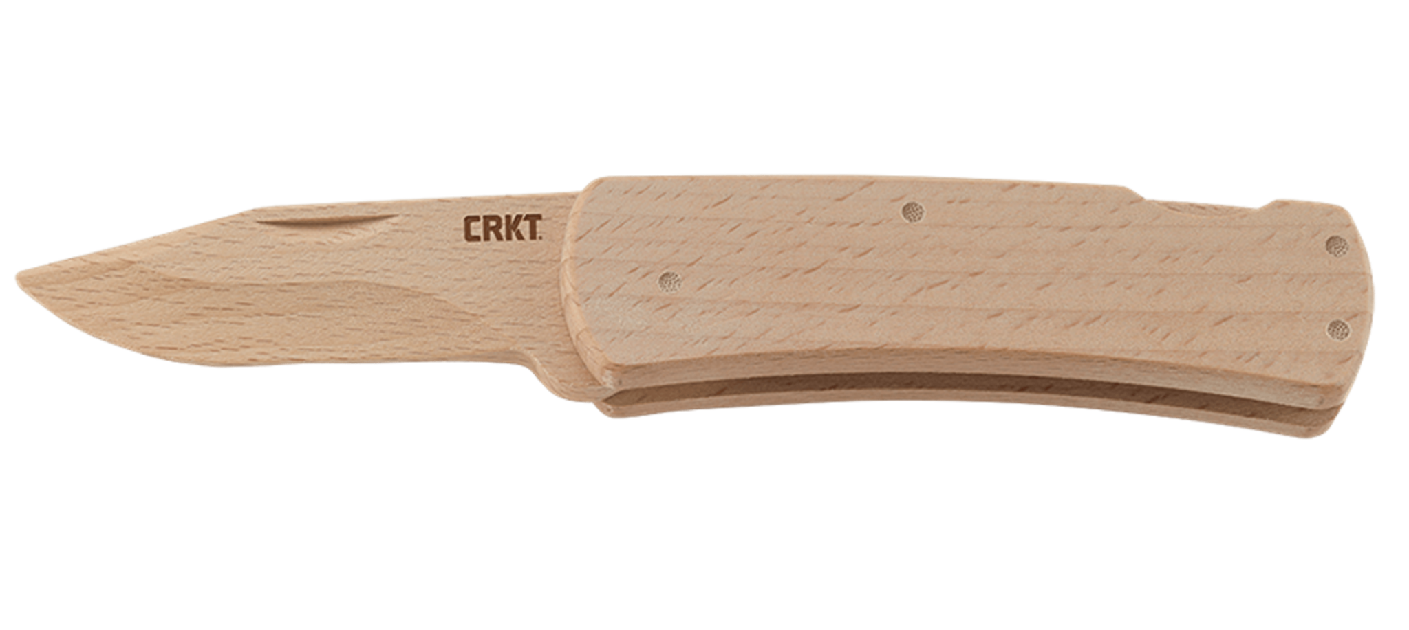CRKT 1032 River Nathan's Knife Wooden Knife Kit- Lockback