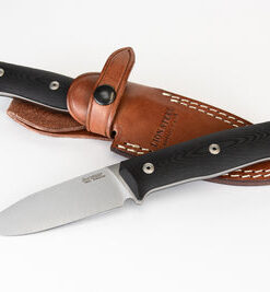 Lionsteel LSTB35GBK B35 Fixed Blade Black G10 Knife