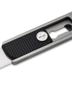 Boker Knives Boker Plus 01BO915 Cutweazle Slide Lock Knife Stainless Steel Blade with Black G10/ Titanium Handles