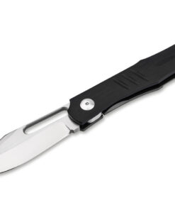 Boker Knives Boker Plus 01BO975 Sliplock Pocket Knife Satin Blade with Black G10 Handles