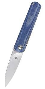 Kizer V3499C1 Feist Stonewash Blade with Denim Micarta Handles