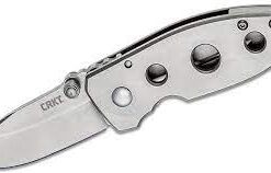 CRKT 2491 Squid Stonewash Blade with Stainless Steel Handles