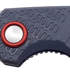 MKM Maniago Knife Makers Isonzo Clip Point FX03-3PGY Folding Knife/ Bohler N690Co Stonewashed Blade with Grey FRN Handle