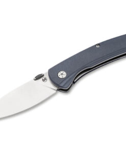 Boker Knives Boker Magnum 01SC089 Huayna Blue Linerlock Knife Satin Blade with Blue G10 Handles