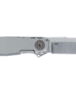 CRKT K254TM390 Facet Ken Onion Limited Edition Flipper M390 Satin Drop Point Blade with Viral Titanium Handles