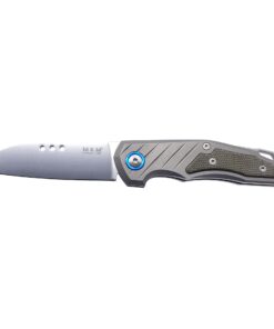 MKM Maniago Knife Makers Root RT-GCT Folding Knife/ M390 Satin Blade with Green Canvas Micarta/ Titanium Handles