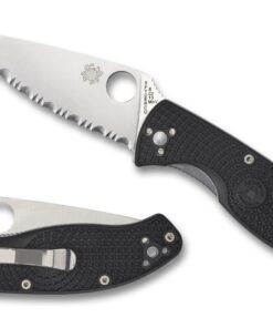 Spyderco C122SBK Tenacious Lightweight Black SpyderEdge Knife