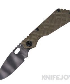 Mick Strider Custom Knives MSC Custom SnG Hybrid Blade with Hybrid Crosshatch G10 Handles