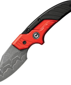 CIVIVI Typhoeus Adjustable Fixed Blade - Red/Blk Alum  (2.27" Blk Dam ) C21036DS1