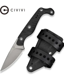 Civivi Sokn Fixed Blade - Blk G-10 (2.82 SW Nitro-V) C22027-1