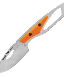 Buck 630 PakLite 2.0 Hide Knife – 2.75" 420HC Plain Blade Orange GFN 0630ORS-B