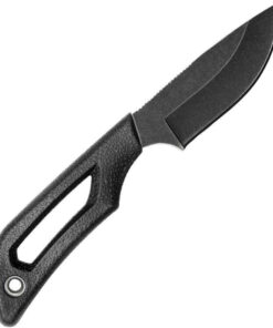 Outdoor Edge Pivot - Black Rubberized TPR (2.5" 8Cr13MoV) PKDP-1C