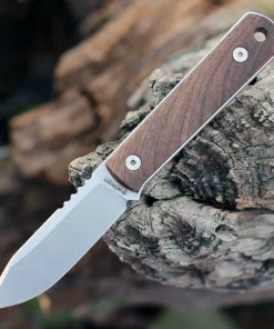 Boker BFF Packlite Walnut - 2.56" MagnaCut Fixed Blade 120748
