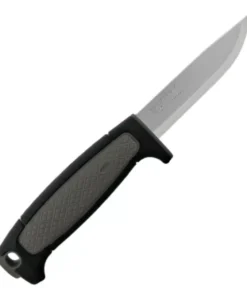 Mora Kniv Risberg Heavy Duty (C) Fixed Blade Knife 3.5" C100S Carbon Steel Scandi Grind Black Skies 14690