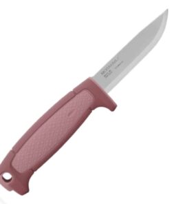Mora Kniv Risberg (S) Fixed Blade Knife 3.5" 12C27 Stainless Scandi Grind Plum 14720