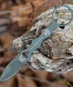 Benchmade Mini SOCP Dagger - 2.22" 440C Satin Spear Point Blade, OD Green Polymer Handle with Ring - 177GN