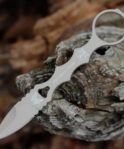Benchmade Mini SOCP Dagger - 2.22" 440C Satin Spear Point Blade, Tan Polymer Handle with Ring - 177SN