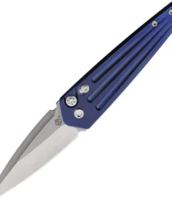 Medford Nosferatu Auto - Blue Titanium (3.5" CPM-S45VN) MDNATQ37A2TS