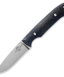 White River Hunter Fixed Blade - CPM S35VN 3.50in Black Burlap Micarta WRHNT-BBL