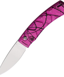 Piranha X - Pink Alum (3.3" Mirr 154CM) PKCP14PK