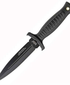 United Combat Commander Black Boot Knife with Shoulder Sheath