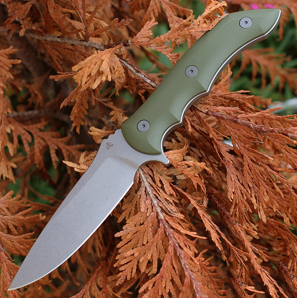 WE Knife Stonefish - Green G-10 (4.5" CPM-20CV SW) 919A