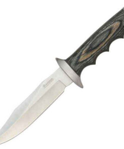 Boker Magnum Safari Mate XD (02MB207) - 6" 440A Satin Plain Clip Point Blade Black Pakkawood Handle 02MB207