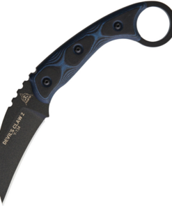 TOPS Devil Claw 2 - Blue/Blk G-10 (3.13" 1095) TPDEVCL02