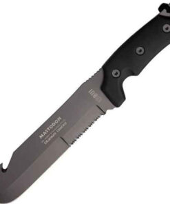 RUI Cuchillo Tactico Rui Masto, Fixed Blade, Combo Edge, w/ Nylon Sheath