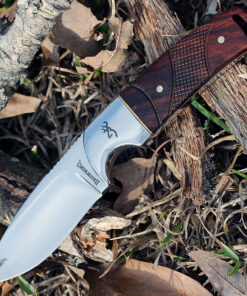 Browning Cocobolo Fixed Blade, 3." Stainless Plain Blade, Cocobolo Handle