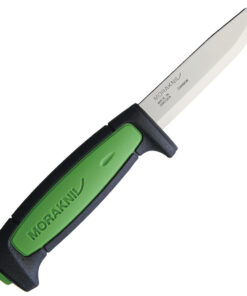 MoraKniv Pro Safe (C) - Green /Blk Rubber (3.2" Carbon) M-13076
