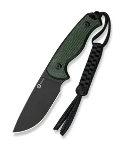 CIVIVI Timberbark - Green Canvas Micarta (3.2" 14C28N) C23094-3