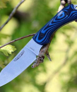 Bradford Guardian3 3D, 3.625" N690 Sheepfoot Blade, Black/Blue G-10 Handle