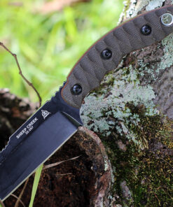 TOPS Knives Sheep Creek - Grn/Tan Mic (3.75" 154 CM) TPSPCK01