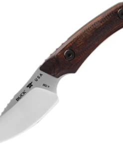 Buck 662 Alpha Scout Walnut Dymalux – 2.875" Satin S35VN Fixed Blade 0662WAS-B